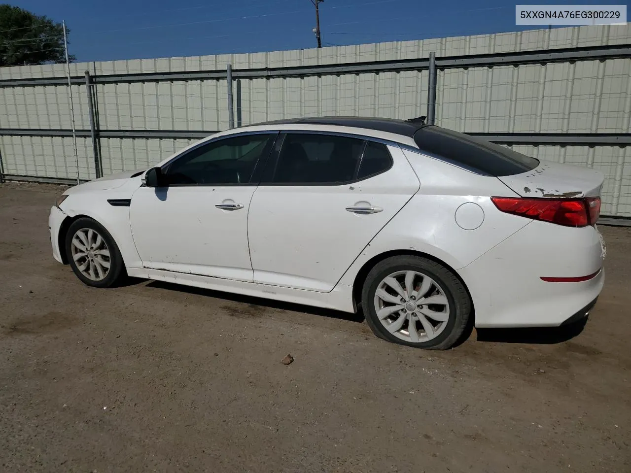 2014 Kia Optima Ex VIN: 5XXGN4A76EG300229 Lot: 76461214