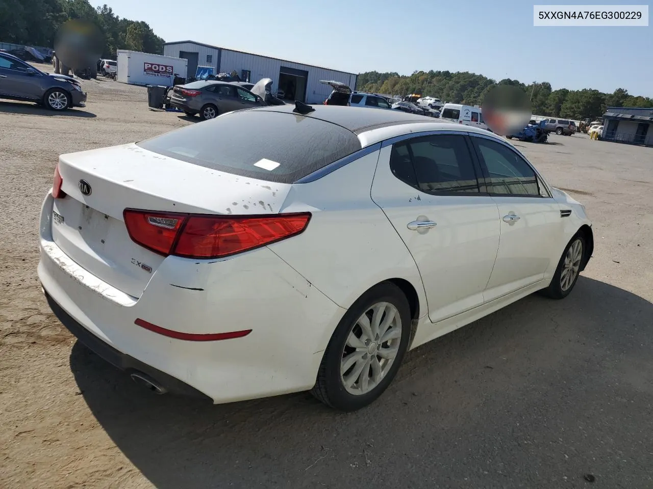 2014 Kia Optima Ex VIN: 5XXGN4A76EG300229 Lot: 76461214