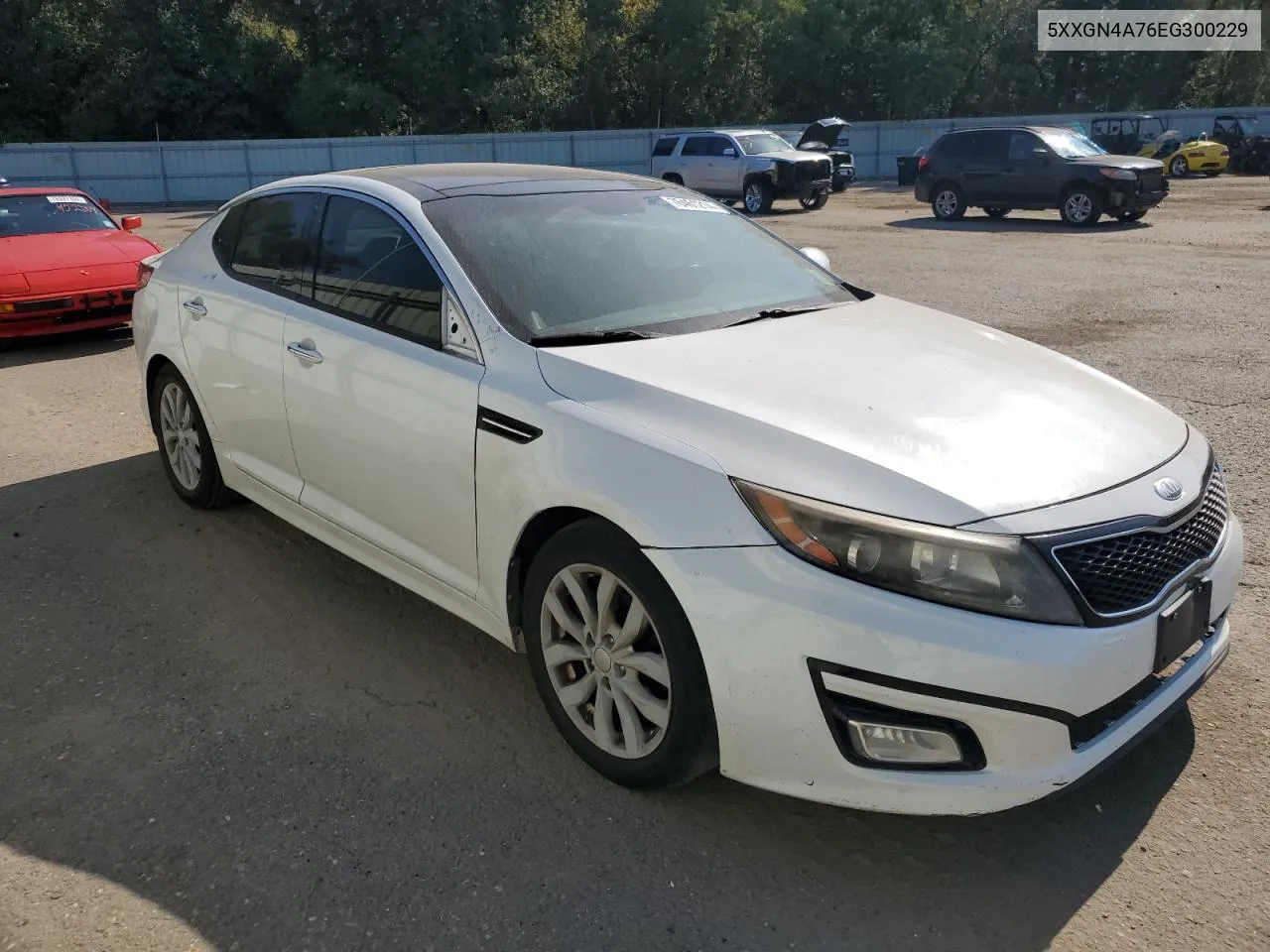 2014 Kia Optima Ex VIN: 5XXGN4A76EG300229 Lot: 76461214