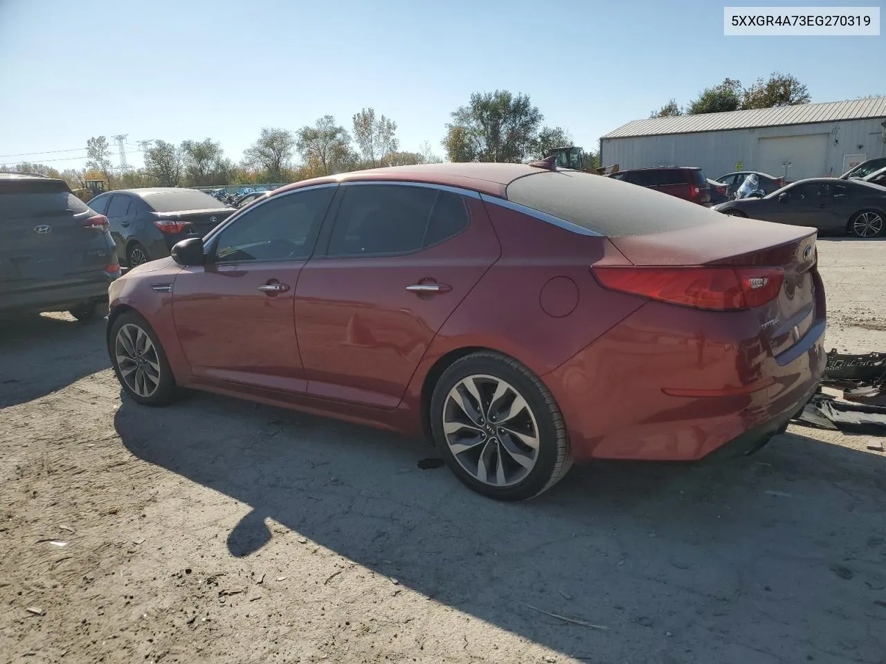 2014 Kia Optima Sx VIN: 5XXGR4A73EG270319 Lot: 76527384