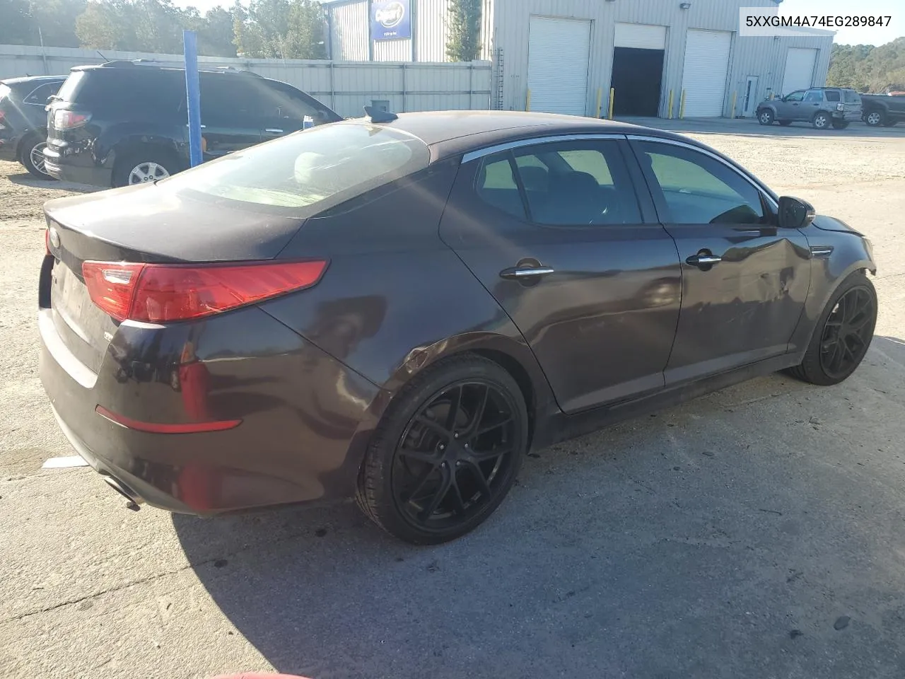 2014 Kia Optima Lx VIN: 5XXGM4A74EG289847 Lot: 76551384