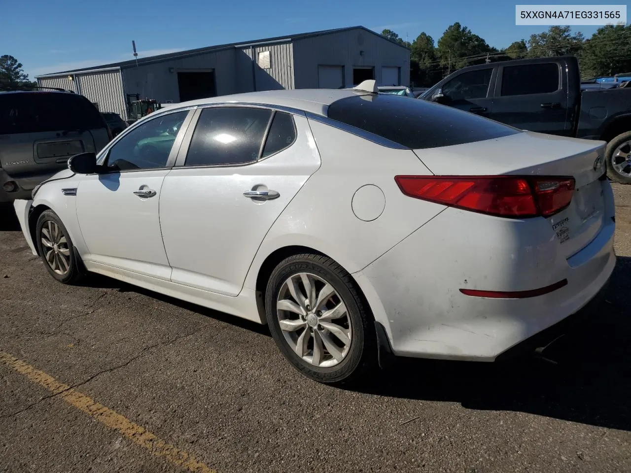 2014 Kia Optima Ex VIN: 5XXGN4A71EG331565 Lot: 76675934