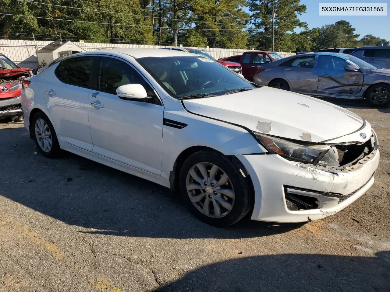 2014 Kia Optima Ex VIN: 5XXGN4A71EG331565 Lot: 76675934