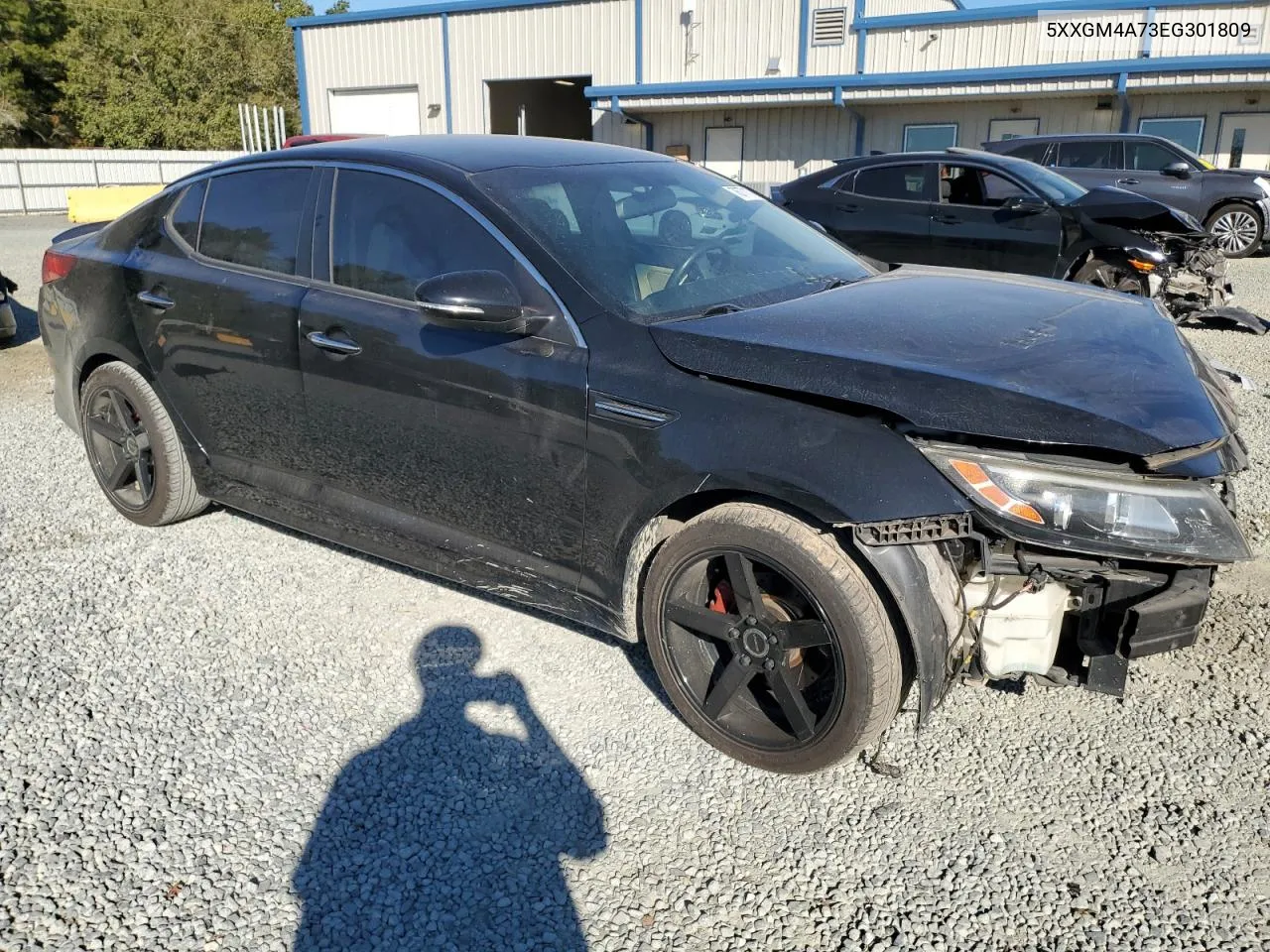 2014 Kia Optima Lx VIN: 5XXGM4A73EG301809 Lot: 76771174