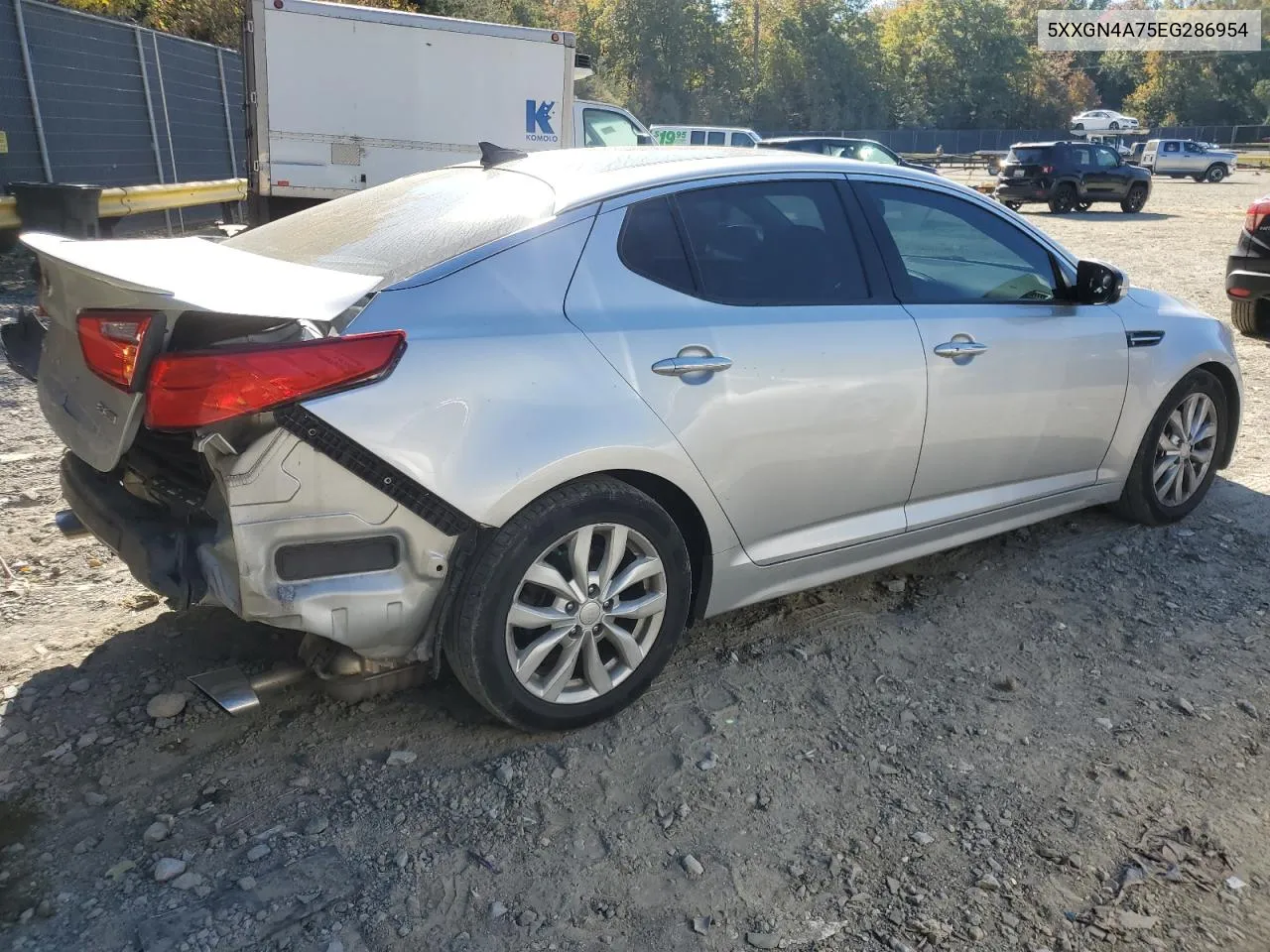 2014 Kia Optima Ex VIN: 5XXGN4A75EG286954 Lot: 76988794