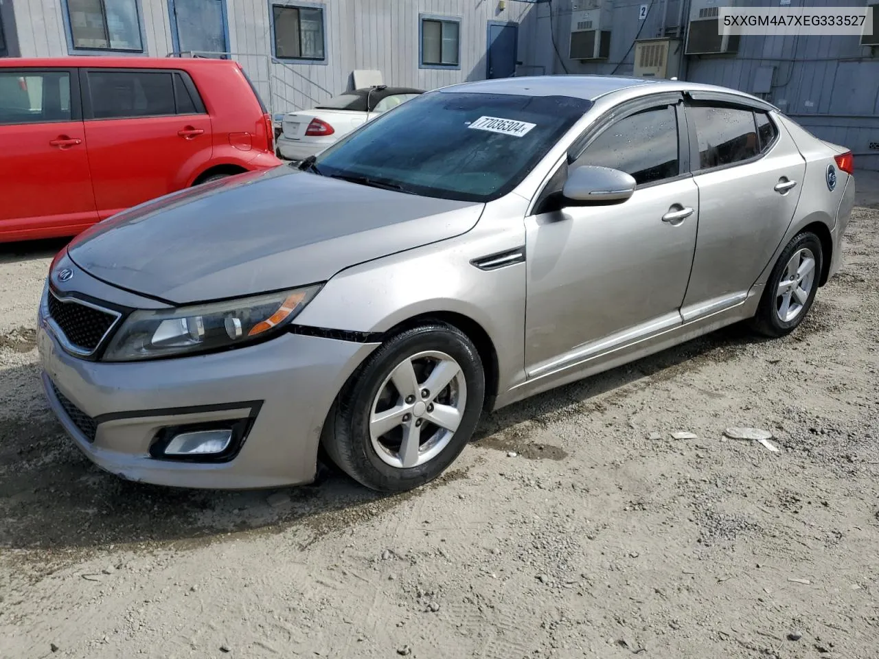 2014 Kia Optima Lx VIN: 5XXGM4A7XEG333527 Lot: 77036304