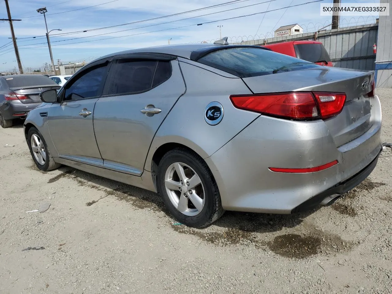 2014 Kia Optima Lx VIN: 5XXGM4A7XEG333527 Lot: 77036304