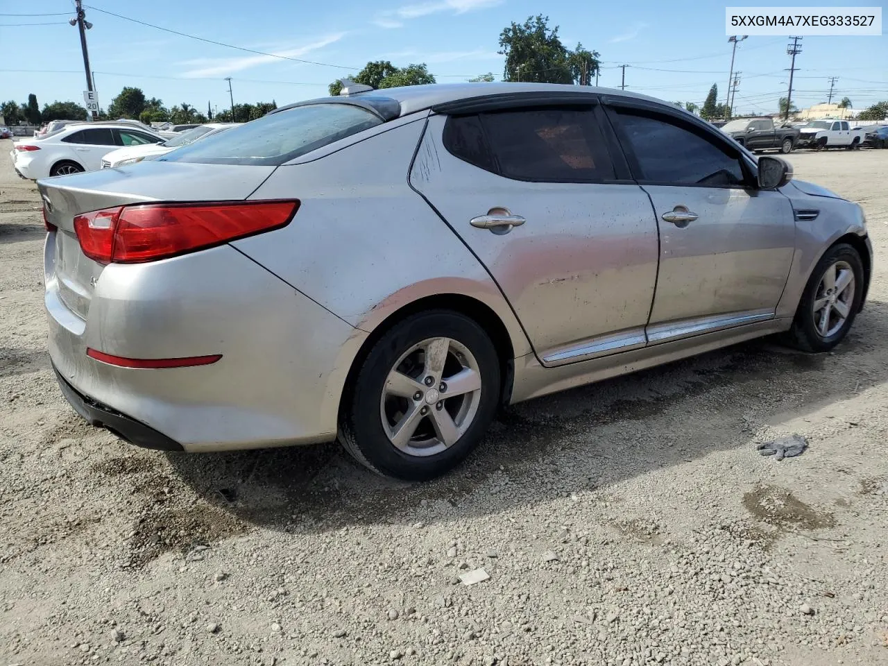 2014 Kia Optima Lx VIN: 5XXGM4A7XEG333527 Lot: 77036304