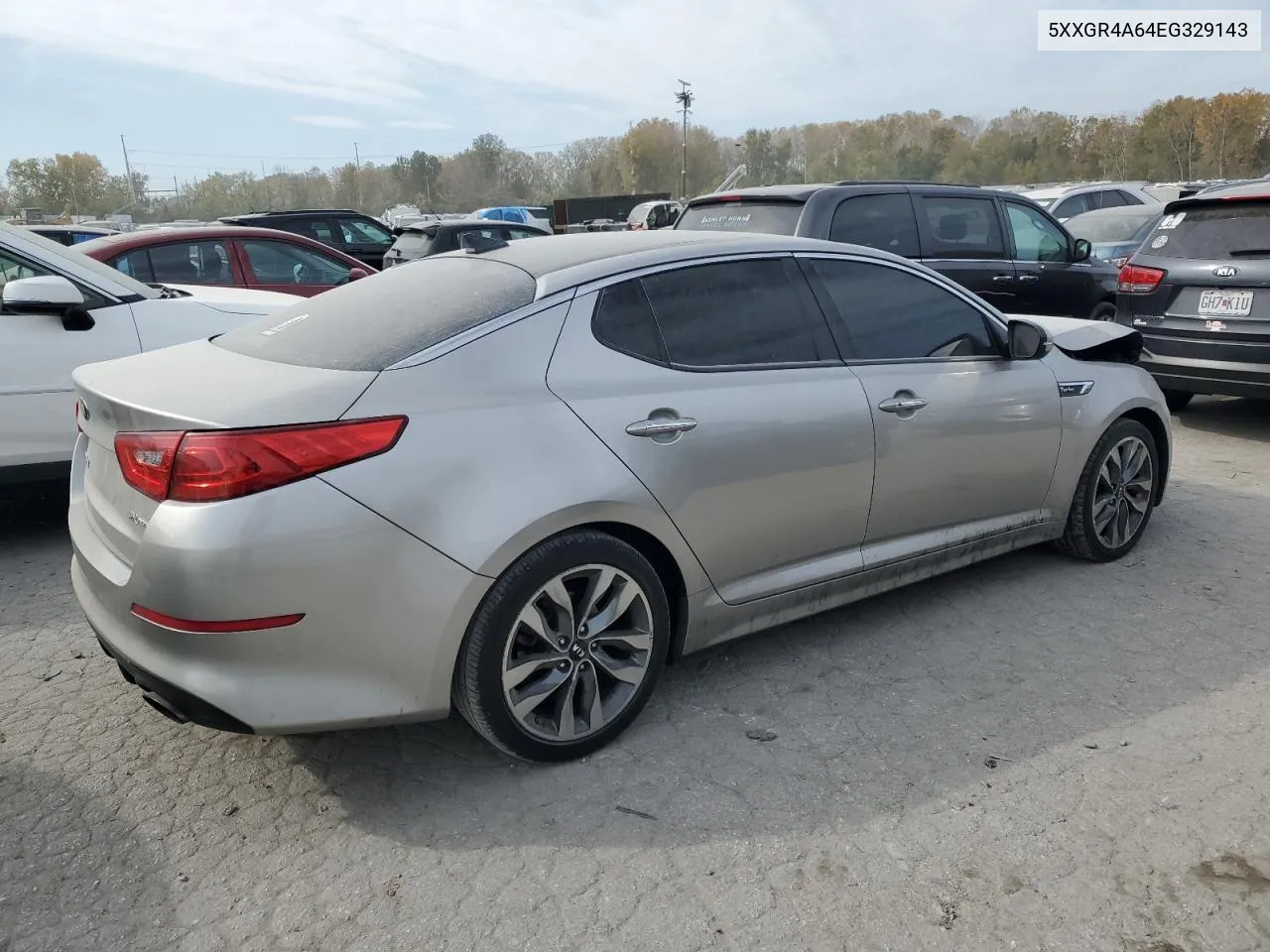 2014 Kia Optima Sx VIN: 5XXGR4A64EG329143 Lot: 77043814