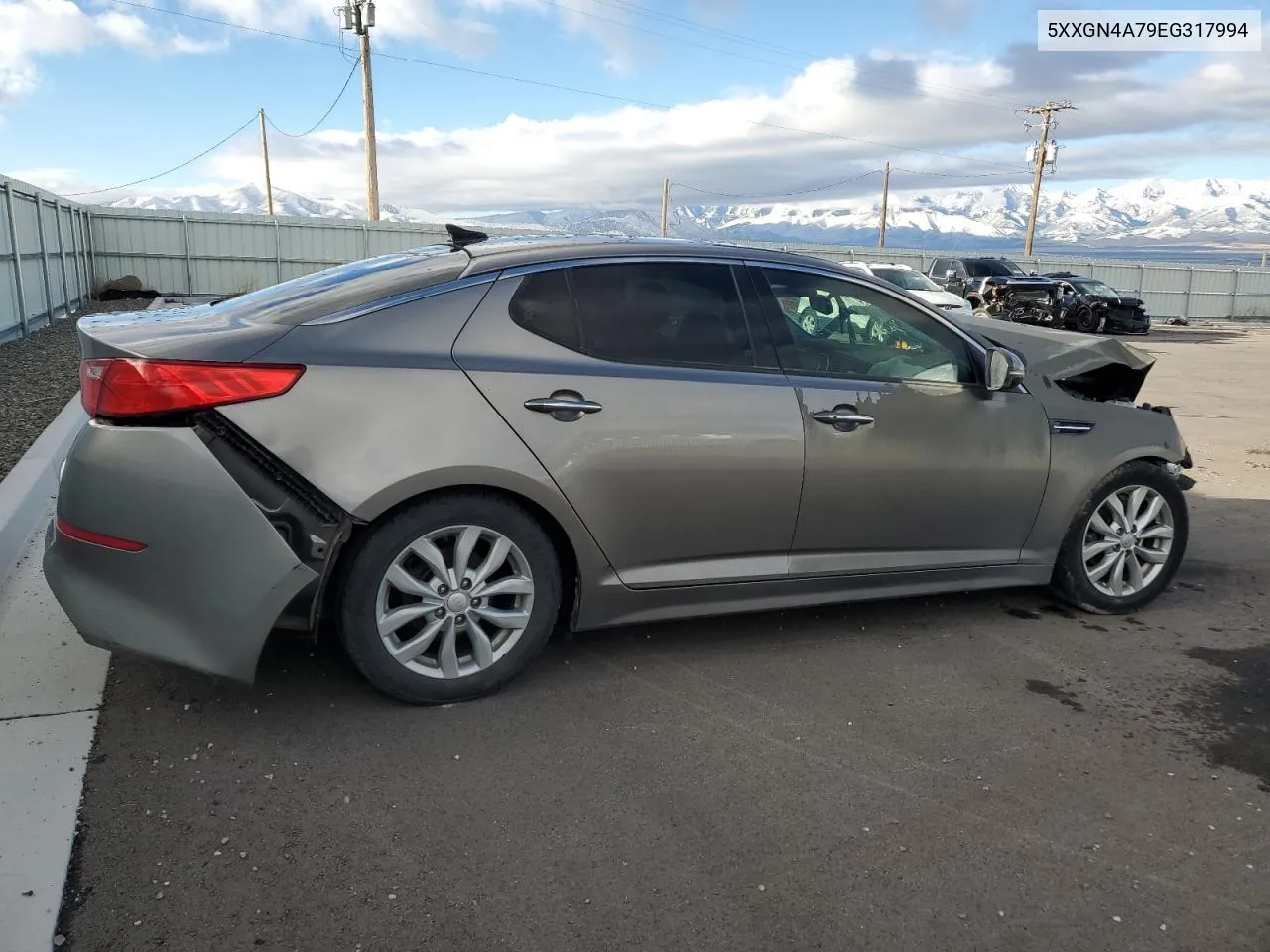 2014 Kia Optima Ex VIN: 5XXGN4A79EG317994 Lot: 77083764