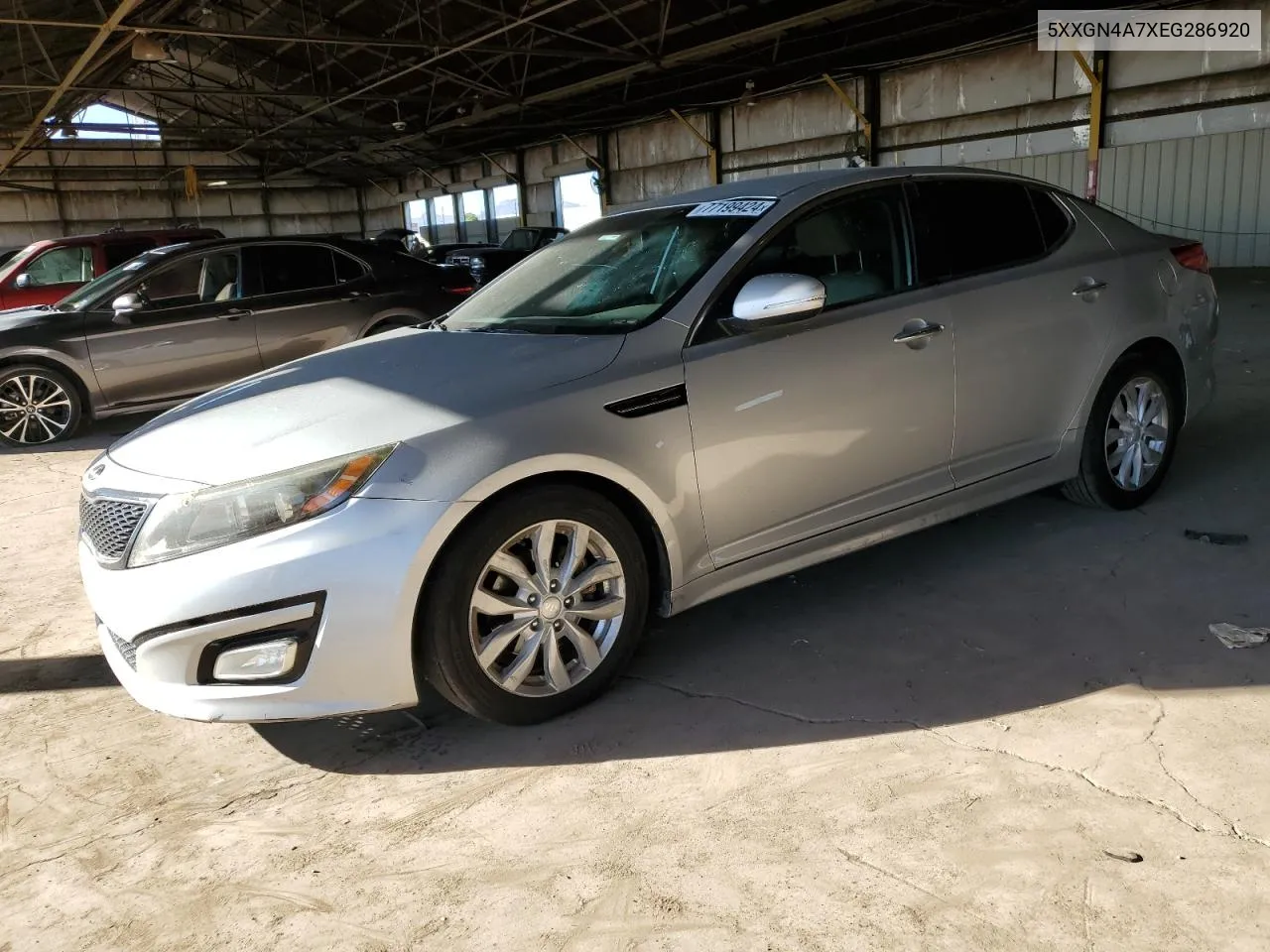 2014 Kia Optima Ex VIN: 5XXGN4A7XEG286920 Lot: 77199424