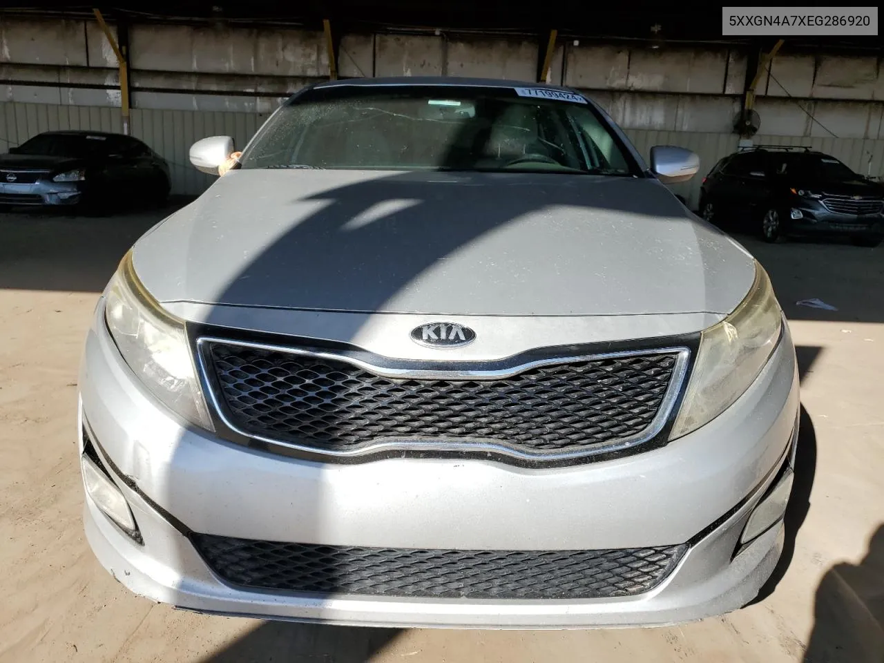 2014 Kia Optima Ex VIN: 5XXGN4A7XEG286920 Lot: 77199424