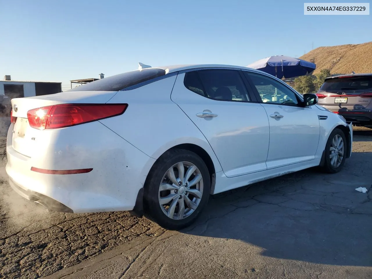 2014 Kia Optima Ex VIN: 5XXGN4A74EG337229 Lot: 77432784