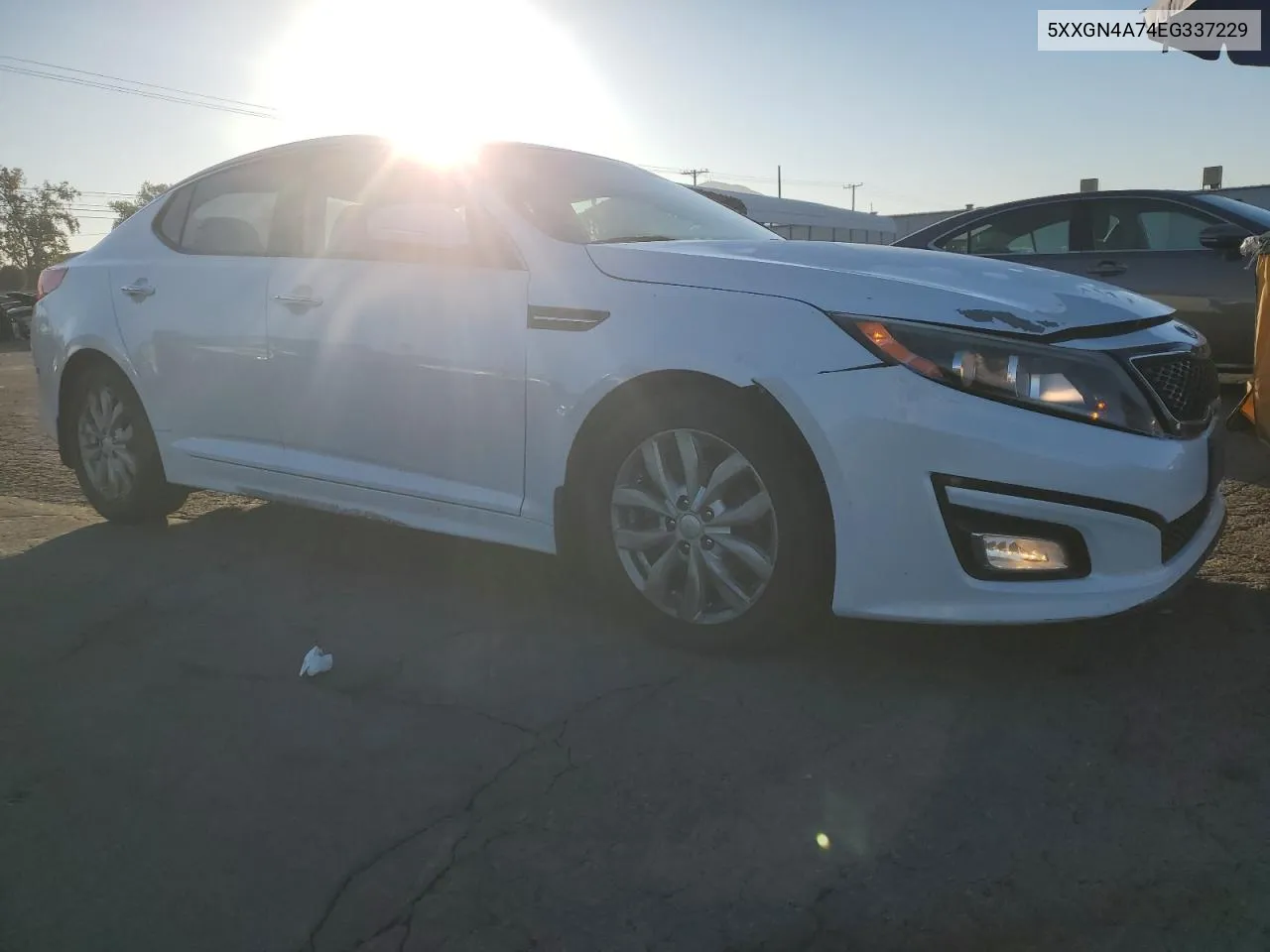 2014 Kia Optima Ex VIN: 5XXGN4A74EG337229 Lot: 77432784