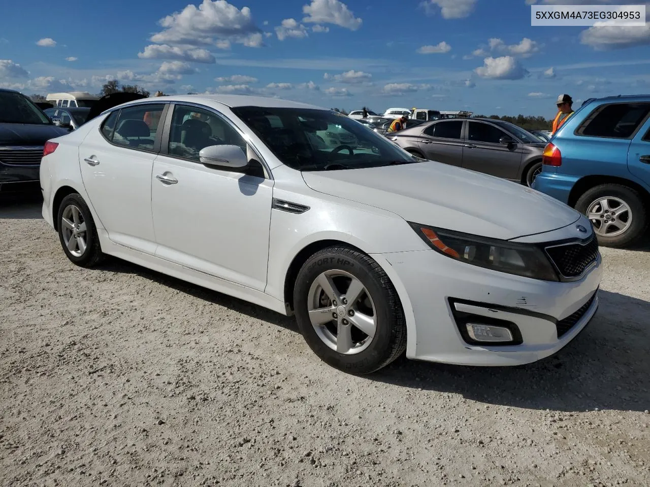 2014 Kia Optima Lx VIN: 5XXGM4A73EG304953 Lot: 77483554