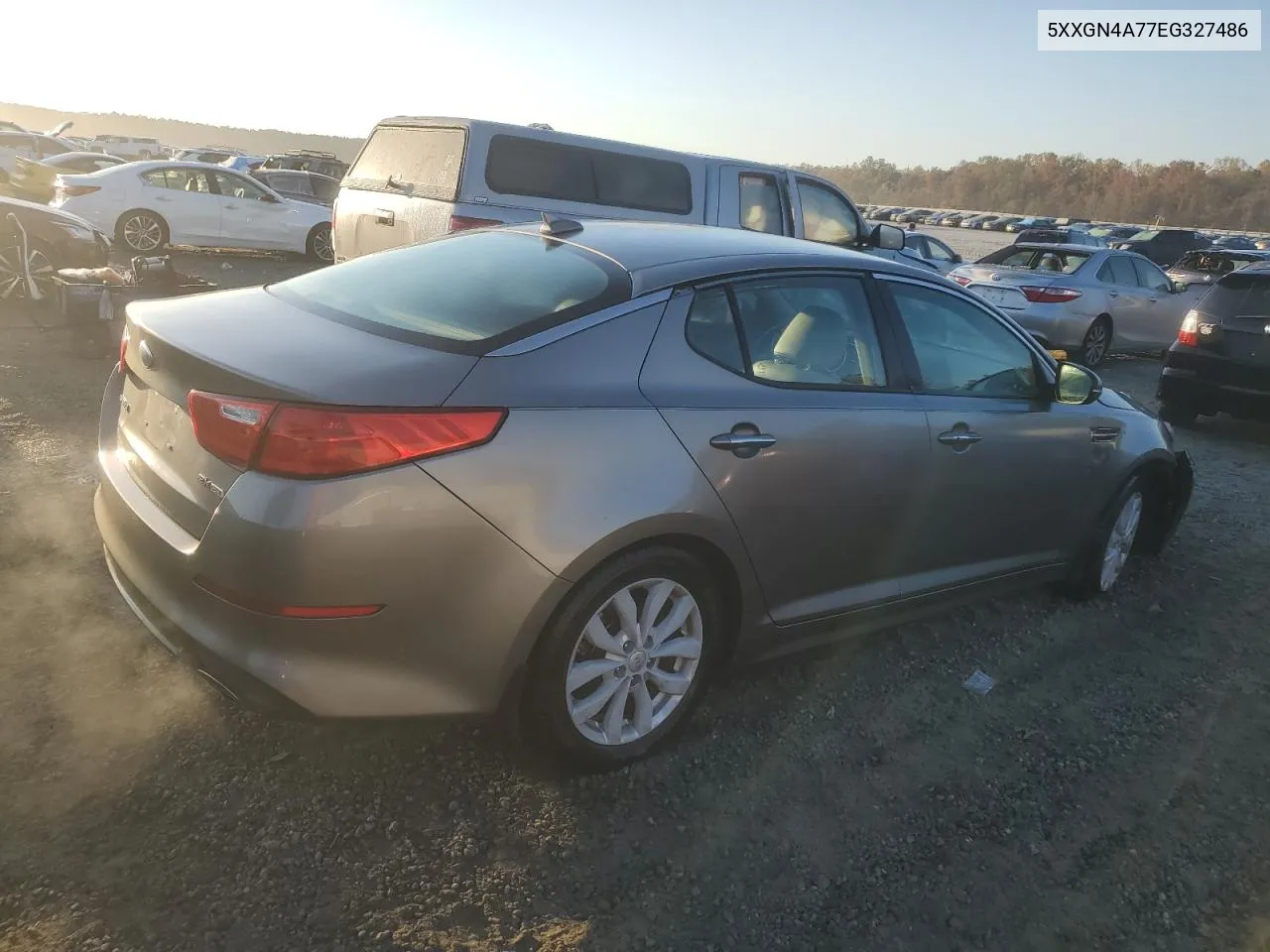 2014 Kia Optima Ex VIN: 5XXGN4A77EG327486 Lot: 77536354