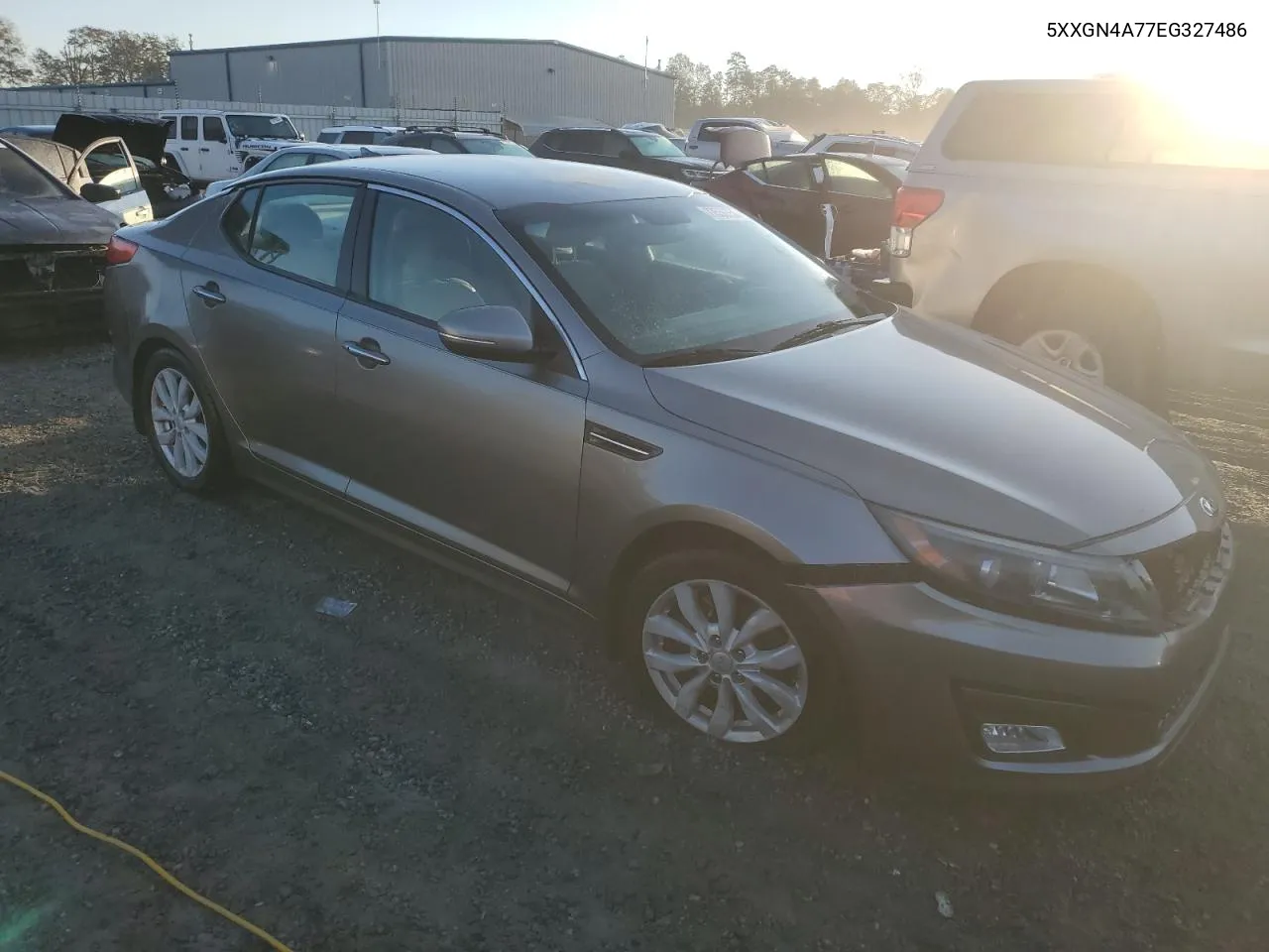 2014 Kia Optima Ex VIN: 5XXGN4A77EG327486 Lot: 77536354