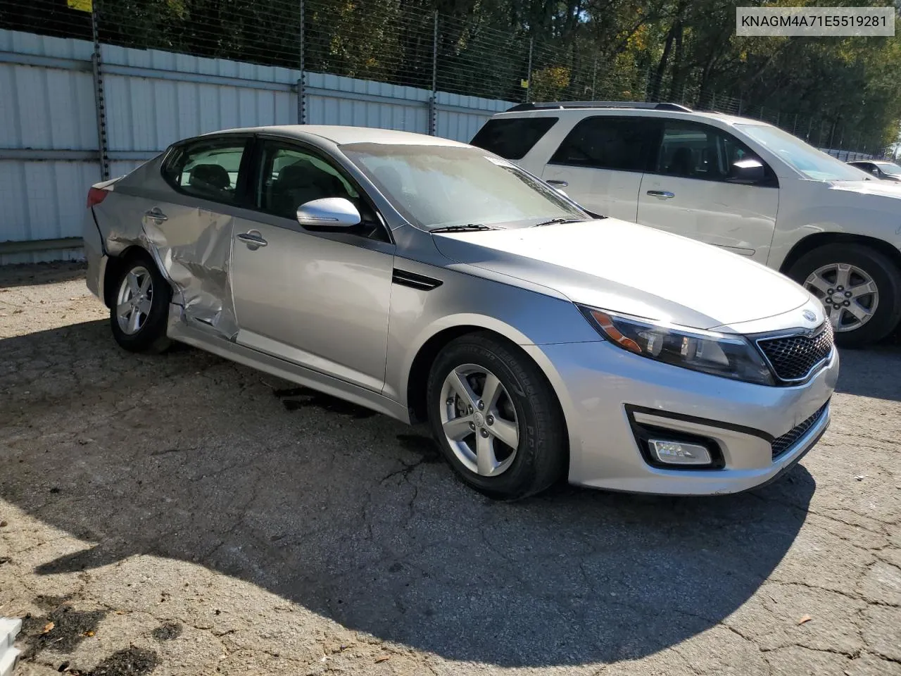 2014 Kia Optima Lx VIN: KNAGM4A71E5519281 Lot: 77747034