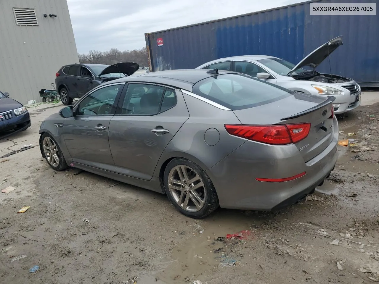 2014 Kia Optima Sx VIN: 5XXGR4A6XEG267005 Lot: 77899914