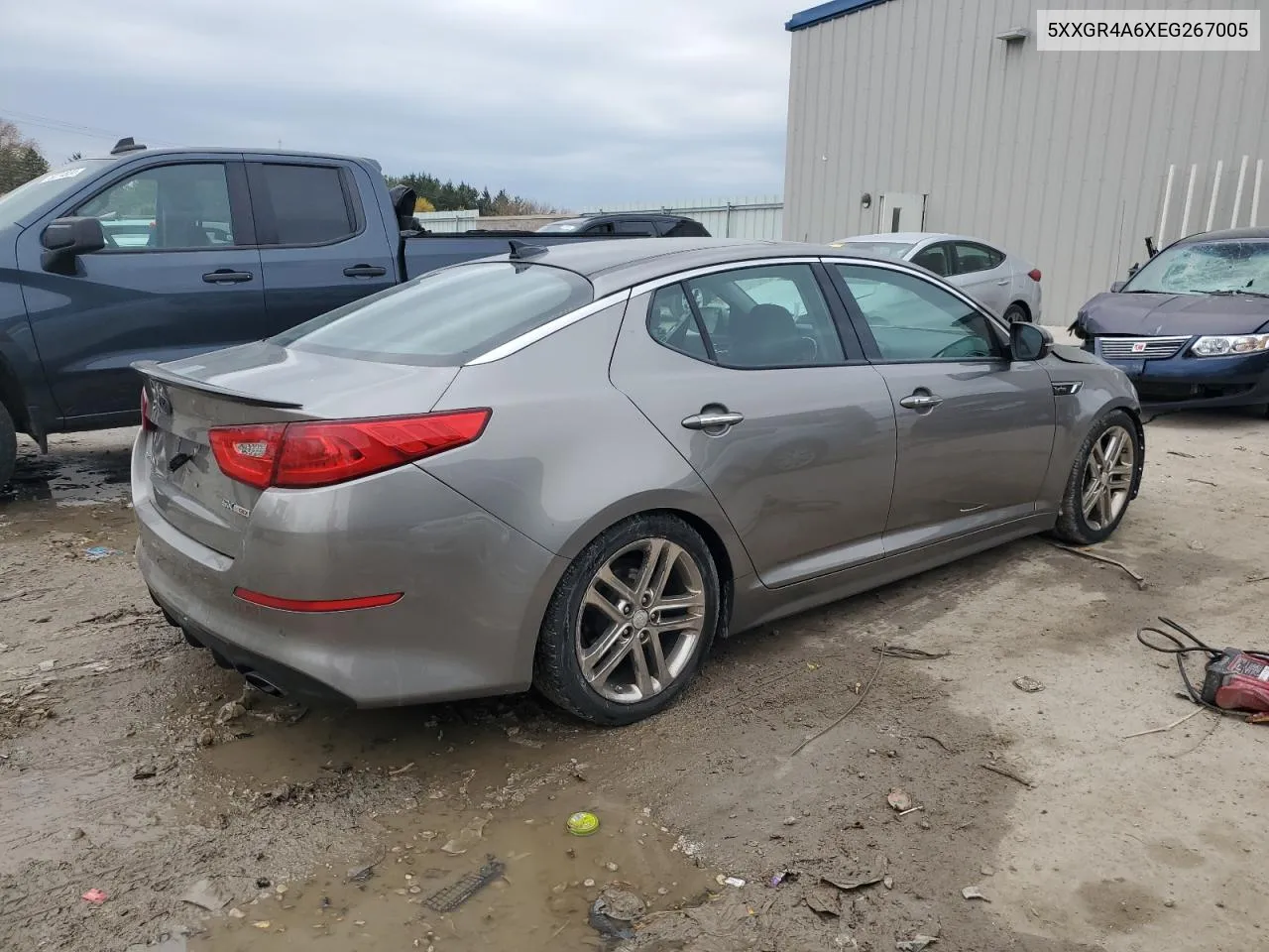 2014 Kia Optima Sx VIN: 5XXGR4A6XEG267005 Lot: 77899914