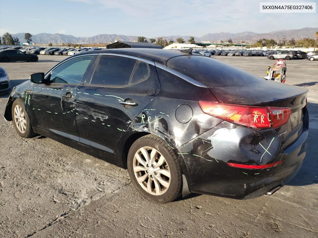 2014 Kia Optima Ex VIN: 5XXGN4A75EG327406 Lot: 78054254