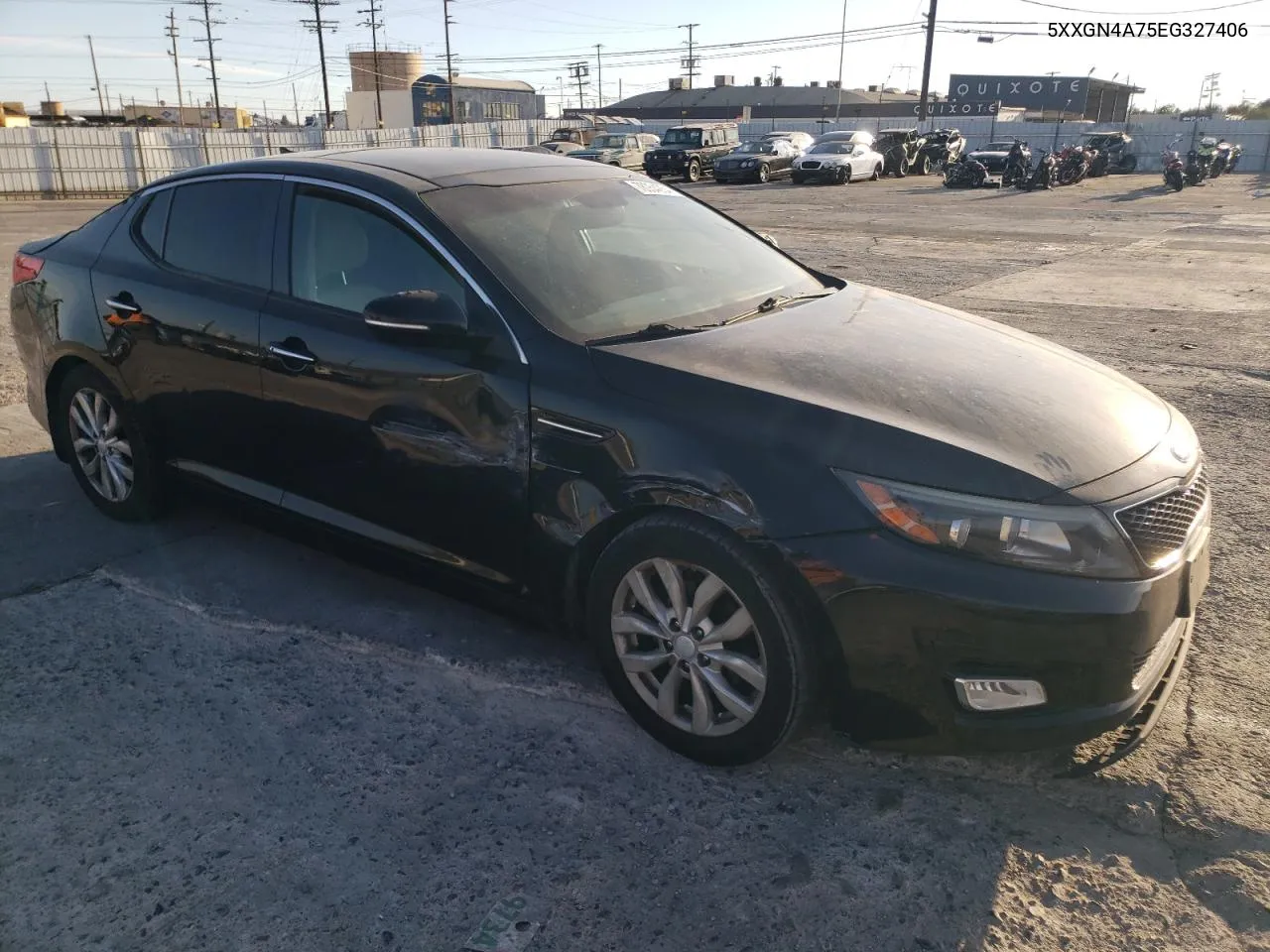 2014 Kia Optima Ex VIN: 5XXGN4A75EG327406 Lot: 78054254