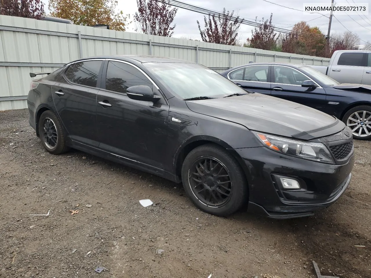 2014 Kia Optima Hybrid VIN: KNAGM4AD0E5072173 Lot: 78058444