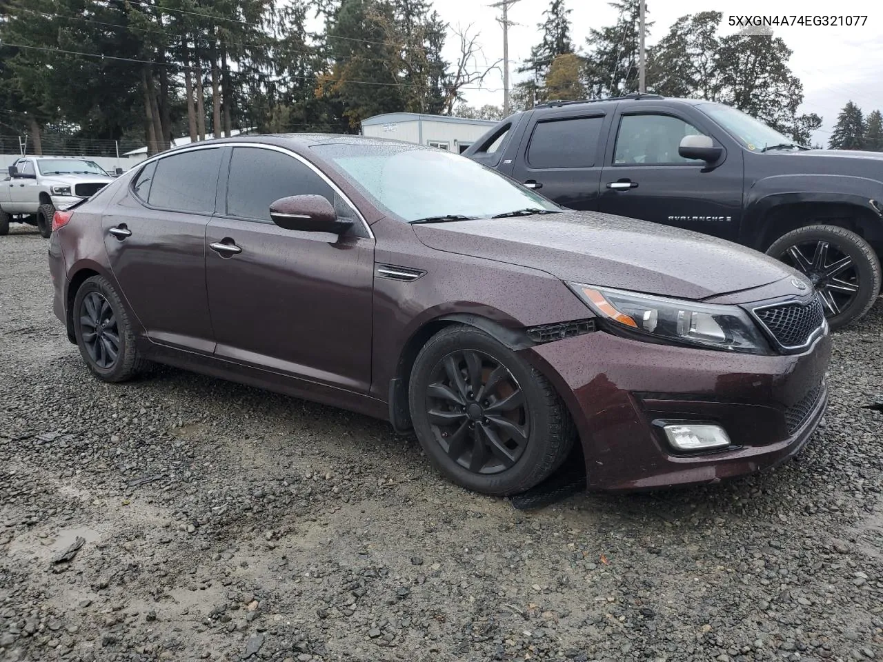 2014 Kia Optima Ex VIN: 5XXGN4A74EG321077 Lot: 78169264