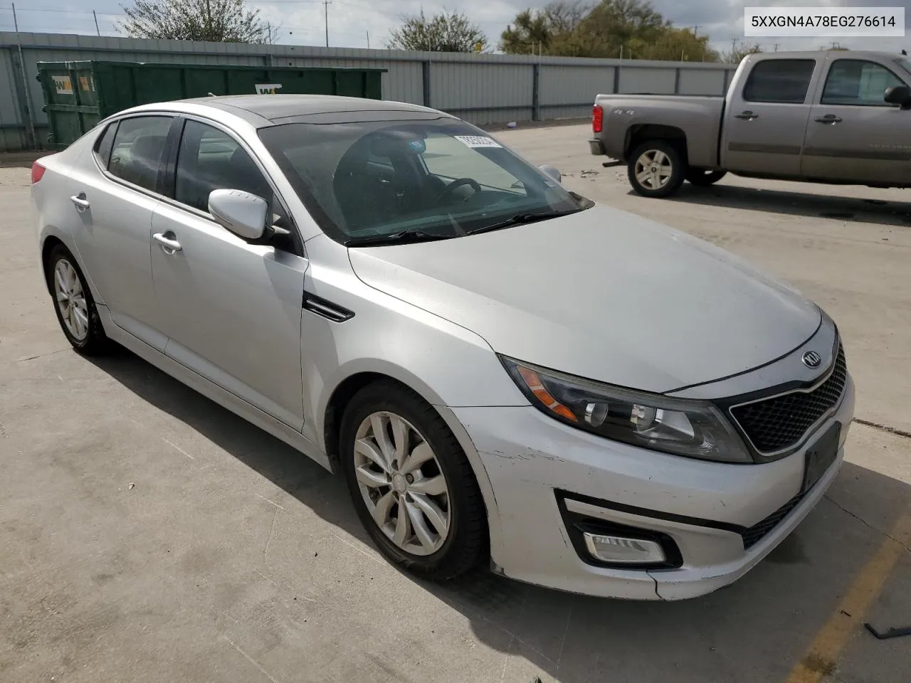 2014 Kia Optima Ex VIN: 5XXGN4A78EG276614 Lot: 78250234