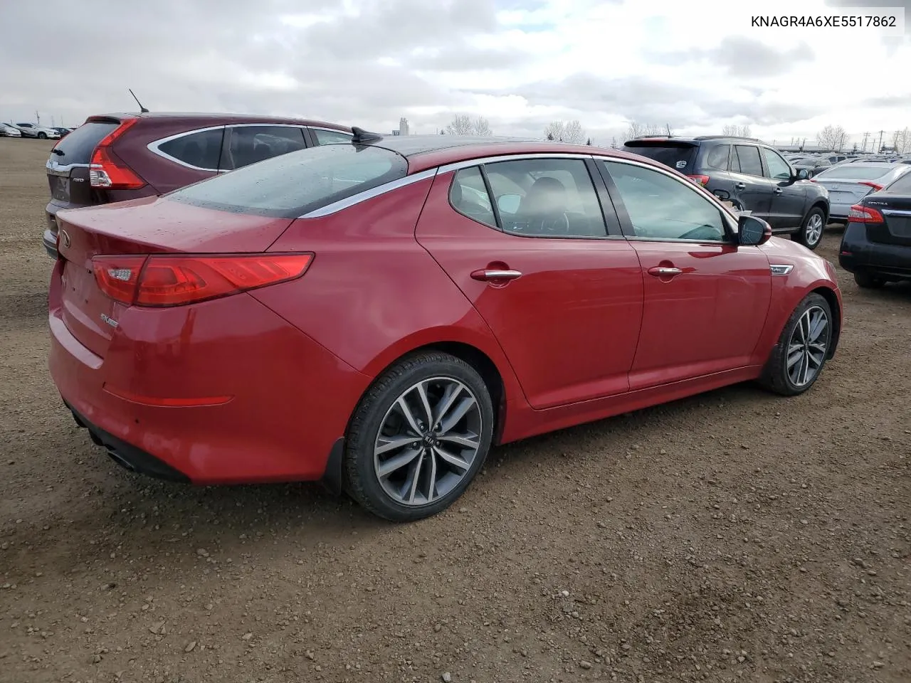 2014 Kia Optima Sx VIN: KNAGR4A6XE5517862 Lot: 78254444