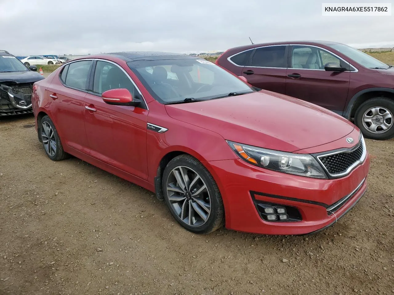 2014 Kia Optima Sx VIN: KNAGR4A6XE5517862 Lot: 78254444