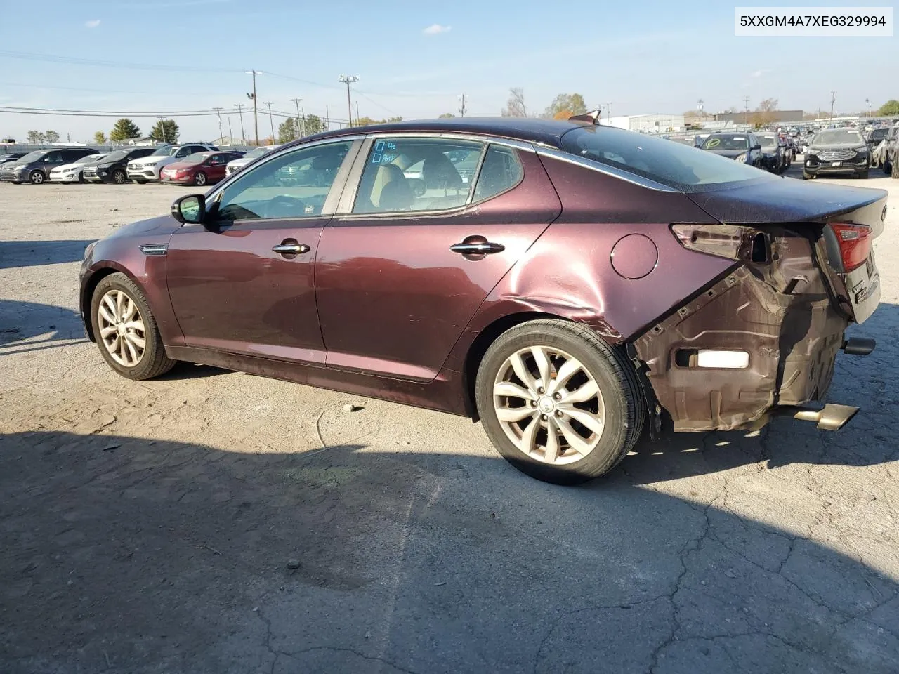 2014 Kia Optima Lx VIN: 5XXGM4A7XEG329994 Lot: 78456714