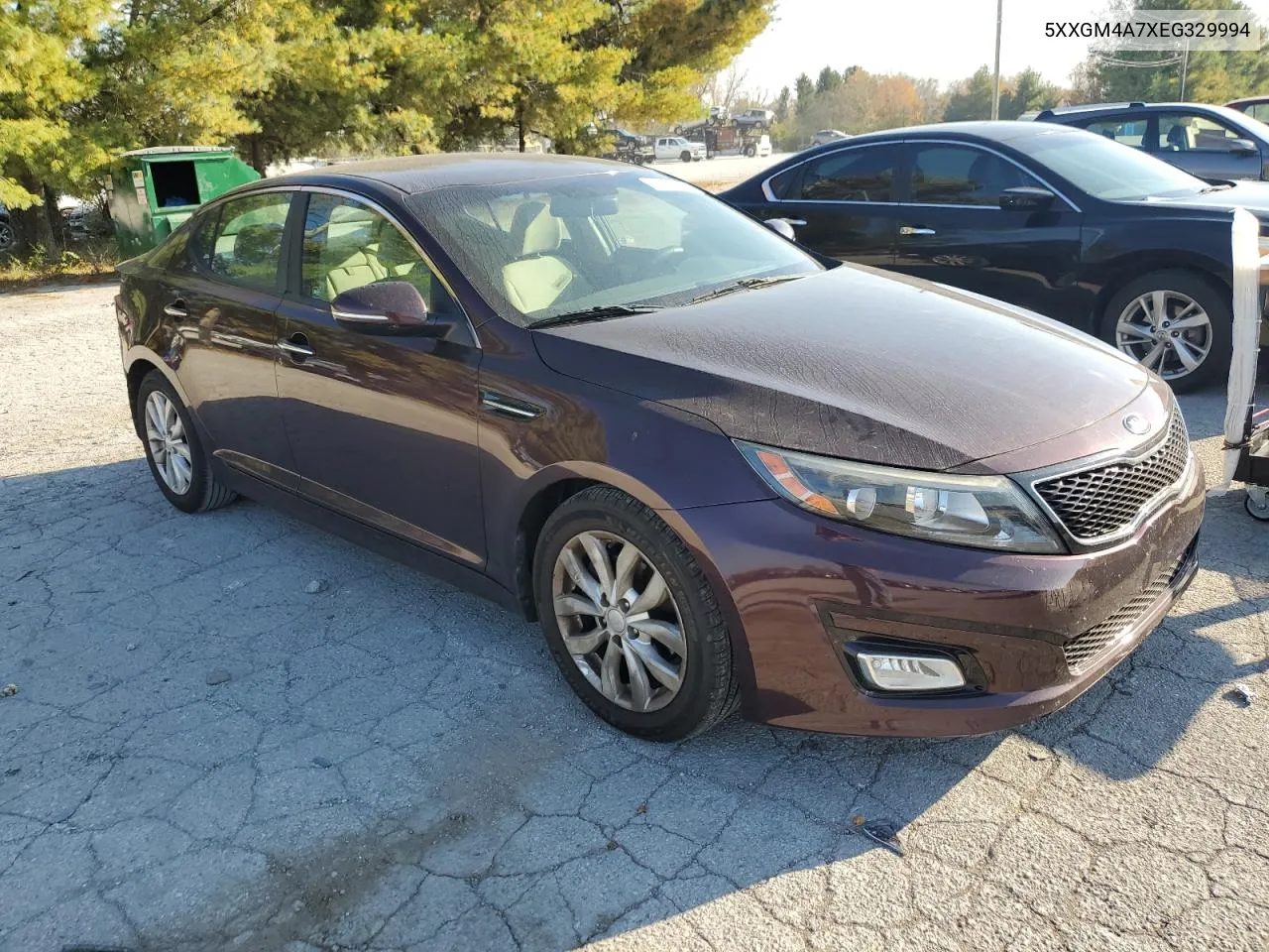 2014 Kia Optima Lx VIN: 5XXGM4A7XEG329994 Lot: 78456714