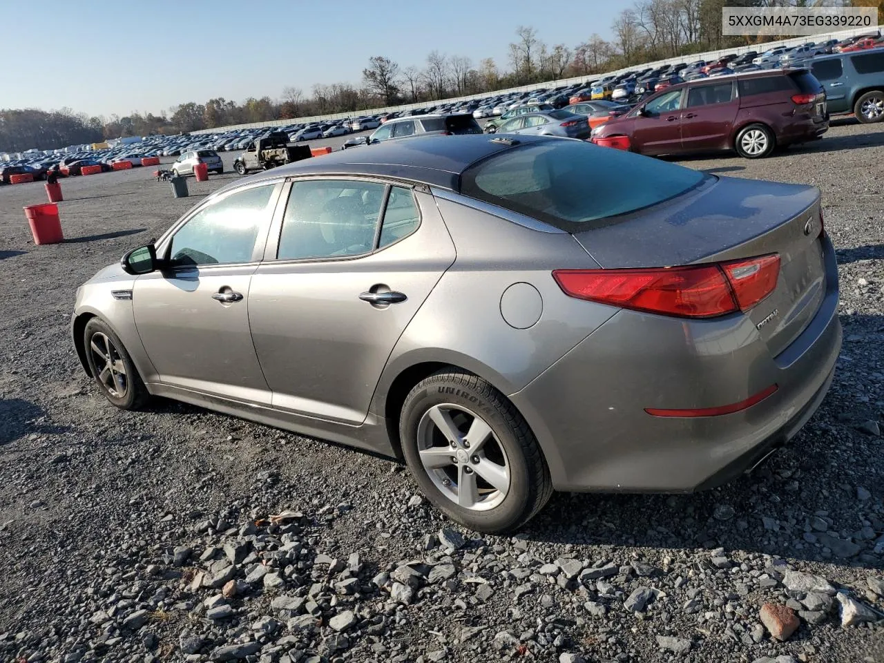 2014 Kia Optima Lx VIN: 5XXGM4A73EG339220 Lot: 78578774