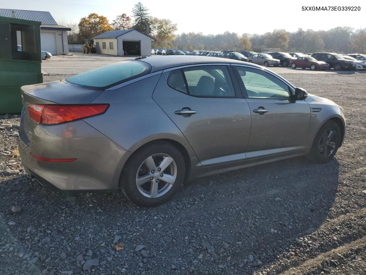 2014 Kia Optima Lx VIN: 5XXGM4A73EG339220 Lot: 78578774