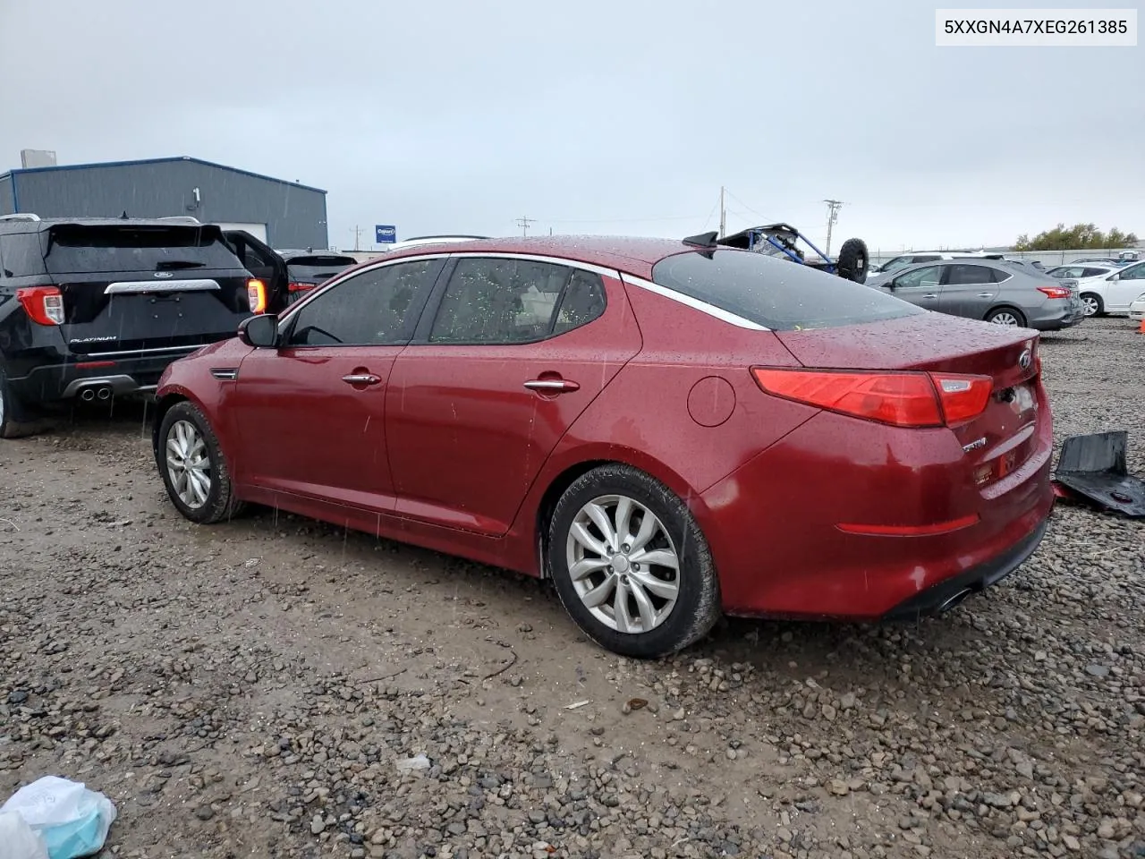 2014 Kia Optima Ex VIN: 5XXGN4A7XEG261385 Lot: 78620934