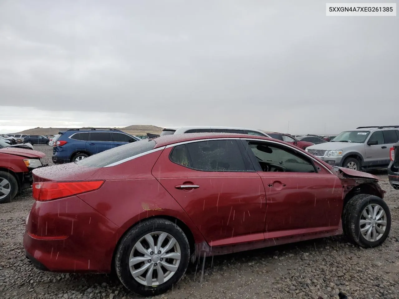 2014 Kia Optima Ex VIN: 5XXGN4A7XEG261385 Lot: 78620934