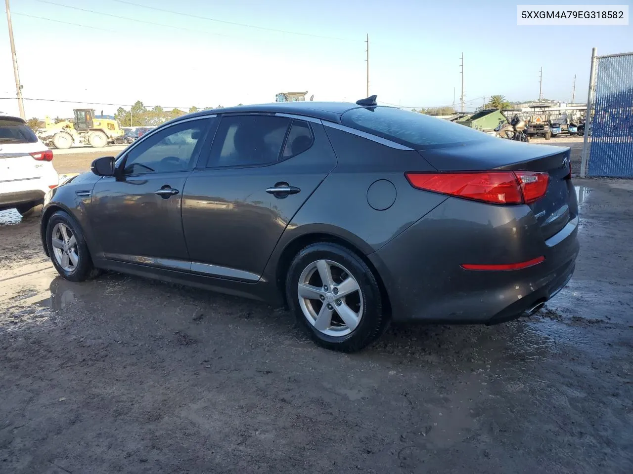 2014 Kia Optima Lx VIN: 5XXGM4A79EG318582 Lot: 78641774