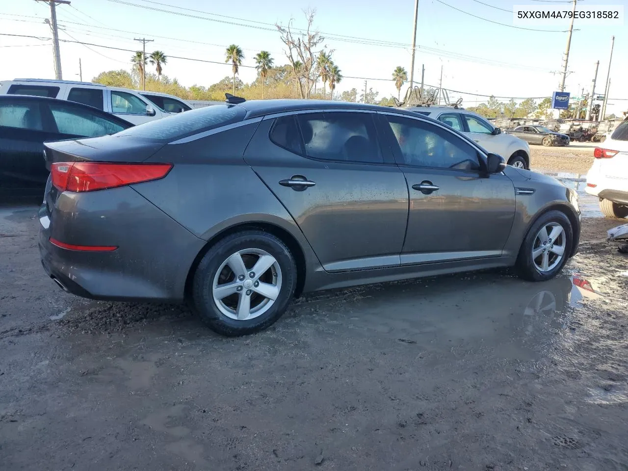 2014 Kia Optima Lx VIN: 5XXGM4A79EG318582 Lot: 78641774