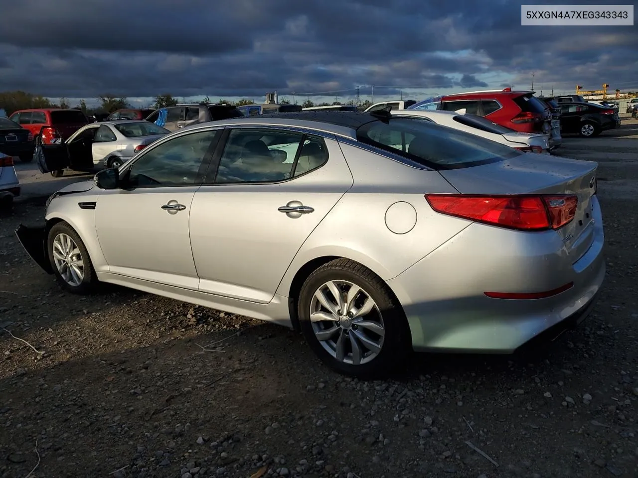 2014 Kia Optima Ex VIN: 5XXGN4A7XEG343343 Lot: 78647694