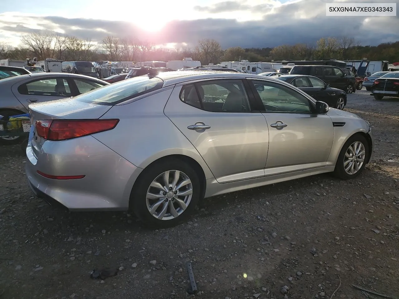 2014 Kia Optima Ex VIN: 5XXGN4A7XEG343343 Lot: 78647694