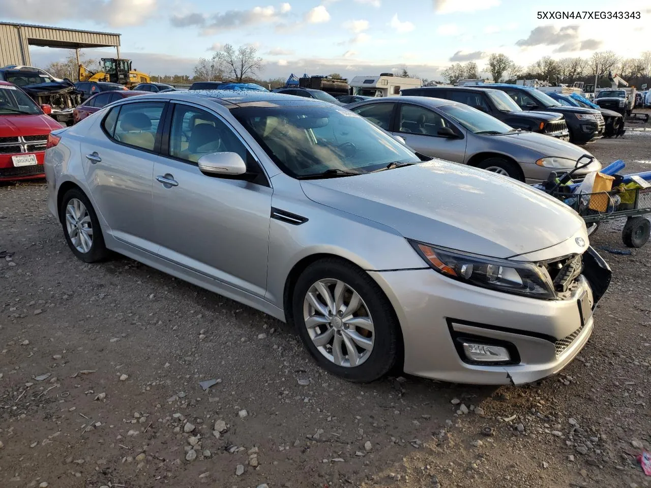 2014 Kia Optima Ex VIN: 5XXGN4A7XEG343343 Lot: 78647694