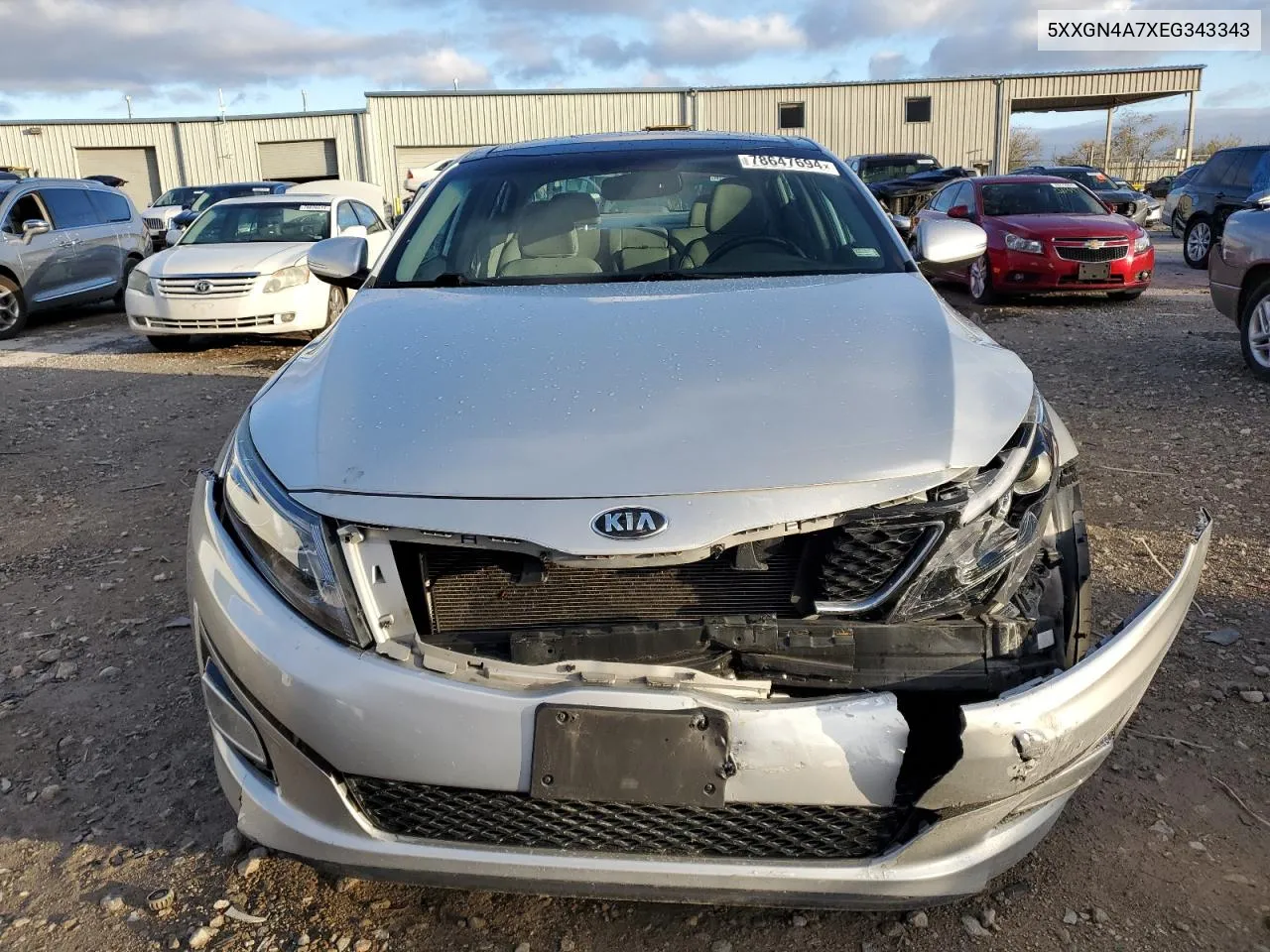 2014 Kia Optima Ex VIN: 5XXGN4A7XEG343343 Lot: 78647694