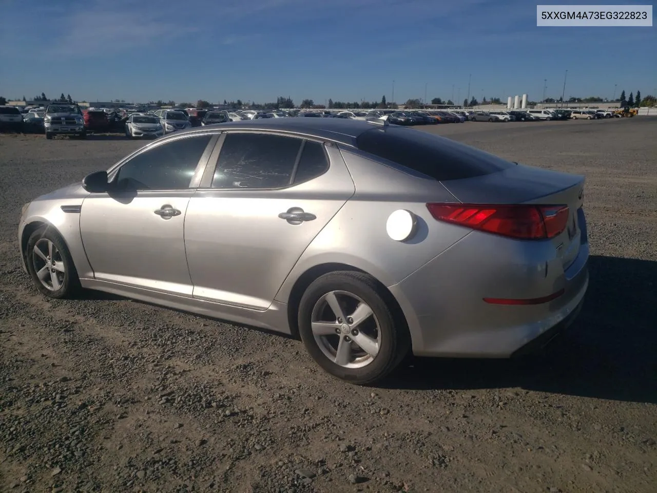 2014 Kia Optima Lx VIN: 5XXGM4A73EG322823 Lot: 78777774