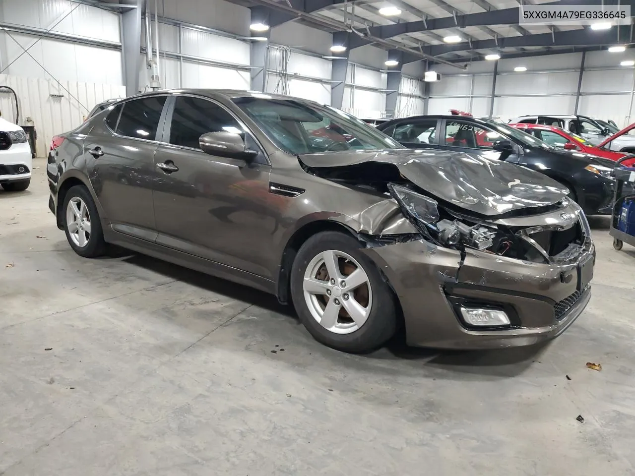 2014 Kia Optima Lx VIN: 5XXGM4A79EG336645 Lot: 78820844