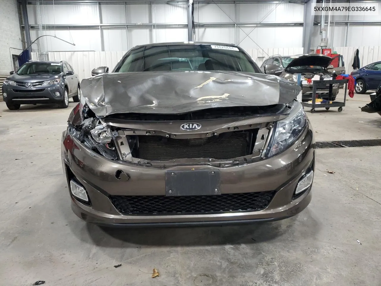 2014 Kia Optima Lx VIN: 5XXGM4A79EG336645 Lot: 78820844