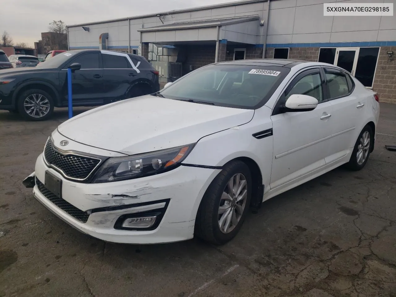 2014 Kia Optima Ex VIN: 5XXGN4A70EG298185 Lot: 78995904