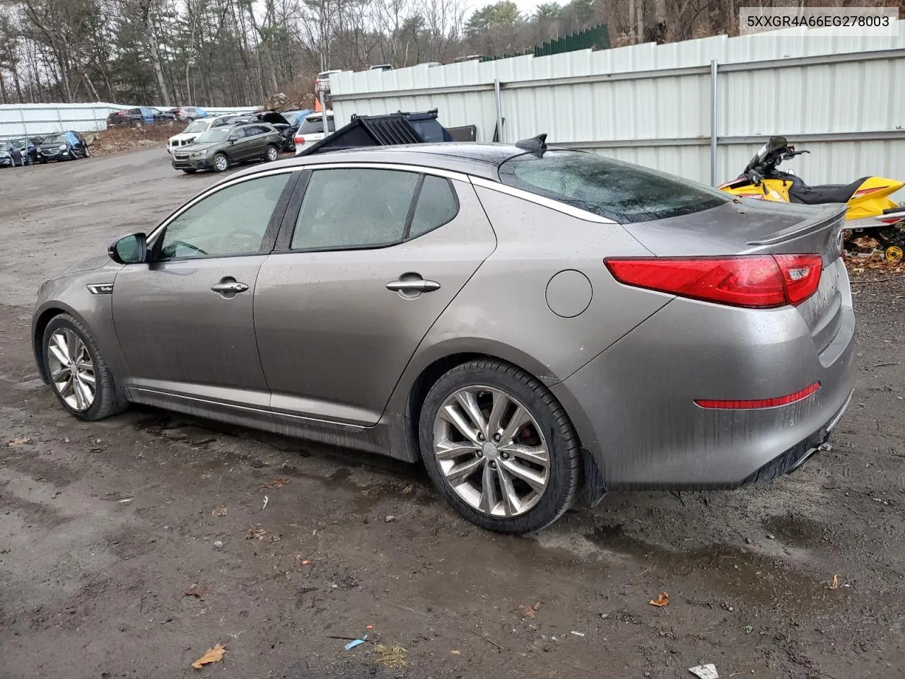 2014 Kia Optima Sx VIN: 5XXGR4A66EG278003 Lot: 79227564