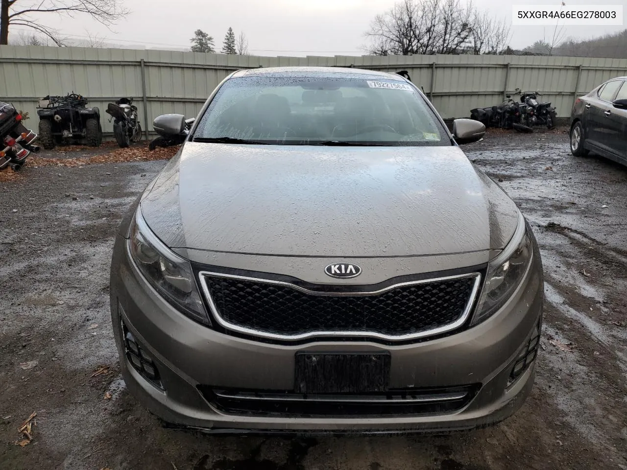 2014 Kia Optima Sx VIN: 5XXGR4A66EG278003 Lot: 79227564