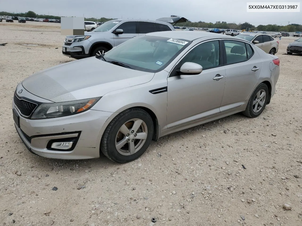 2014 Kia Optima Lx VIN: 5XXGM4A7XEG313987 Lot: 79236654